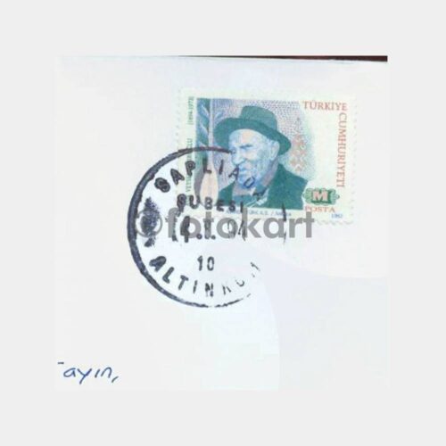 1994 Altınkum Didim Saplıada Posta Damgalı Zarf