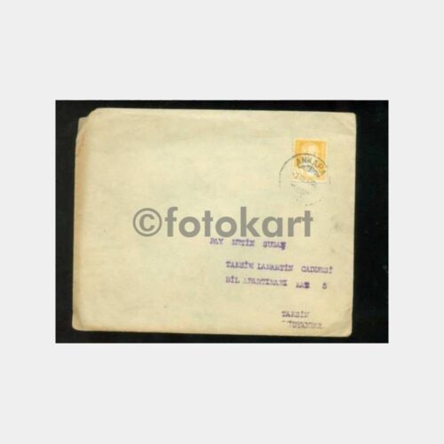1948 Ankara Posta Damgalı Zarf