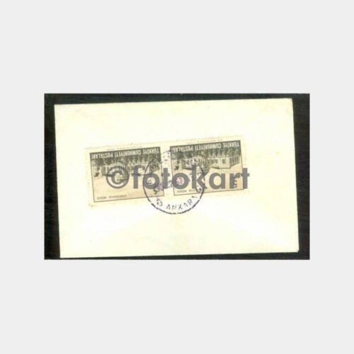 1963 Bahçelievler Ankara Posta Damgalı Zarf