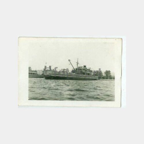 1947 Darıca Askeri Araba Vapuru Fotoğraf