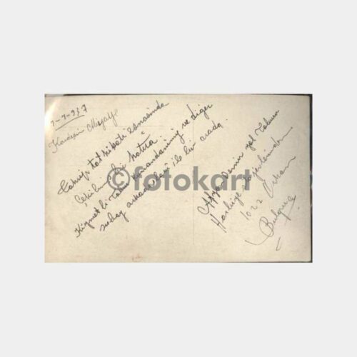 1937 Afyon Demiryolu Takımı Askerler Fotoğraf - Görsel 2
