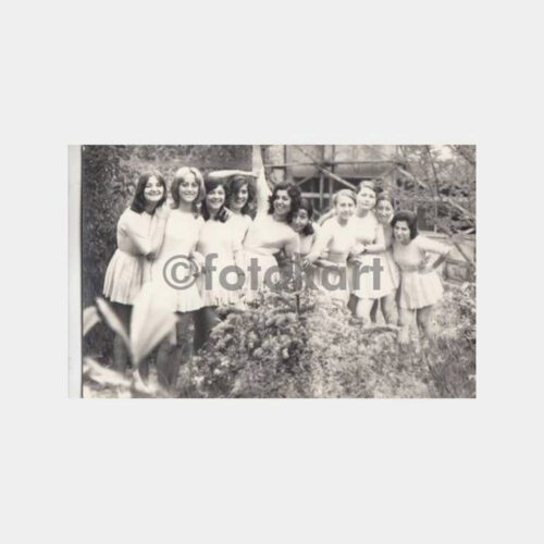 1975 Çamlıca Kız Lisesi Bale Konulu Fotoğraf