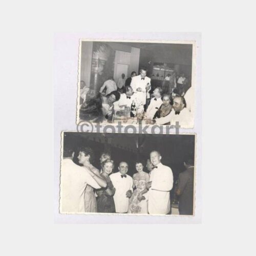 1954 Balo Ziyafet ve Yemek Kültürü Fotoğraf