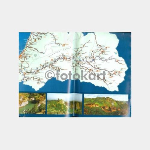 Batum ve Acara Özerk Cumhuriyeti Turistik Haritası - Görsel 2