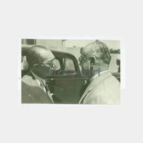 1937 Hariciye Nazırı T. Rüştü Celal Bayar Fotoğraf