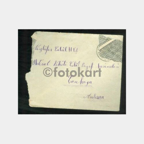 1932 Celal Bayar Damgalı Zarf