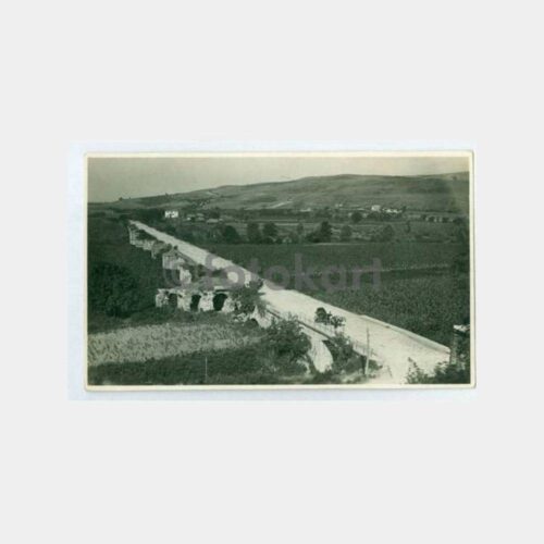 1930 Adapazarı Beşköprü Görünüş Kartpostal