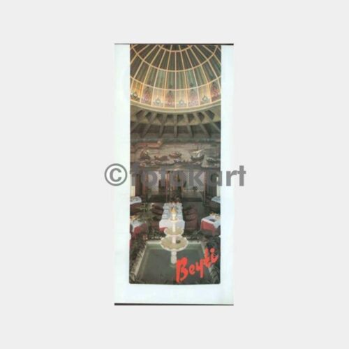 Beyti Lokantaları İlk Broşürü Yemek Kültürü Belge