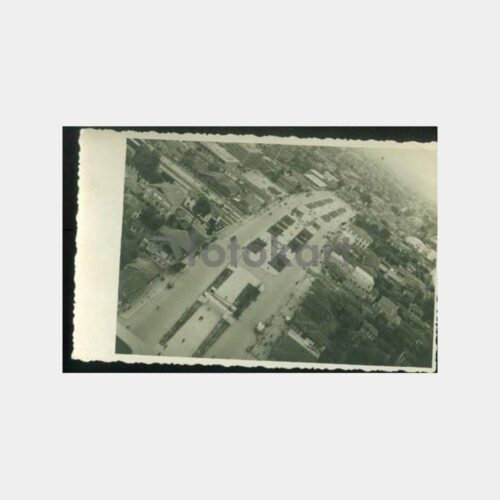 1950 Adapazarı Hürriyet Bulvarı Görünüş Kartpostal