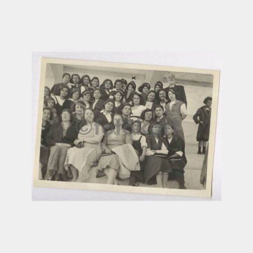 1935 Çamlıca Kız Lisesi Öğrencileri Fotoğraf