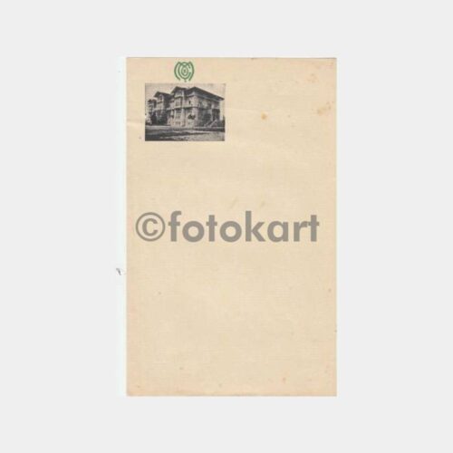 1960 Çamlıca Kız Lisesi Antetli Kağıt Zarf