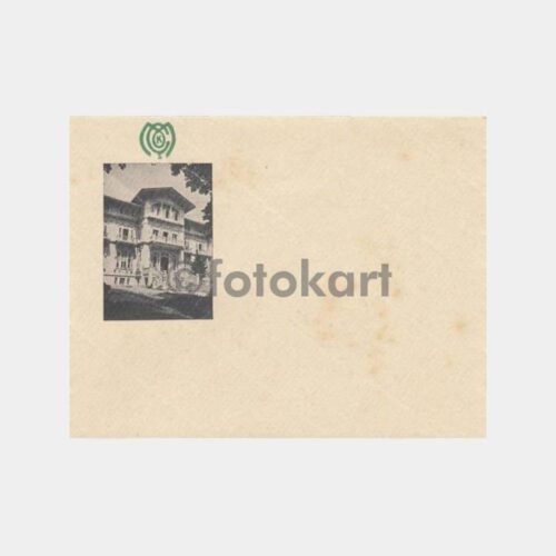 1960 Çamlıca Kız Lisesi Antetli Kağıt Zarf - Görsel 2