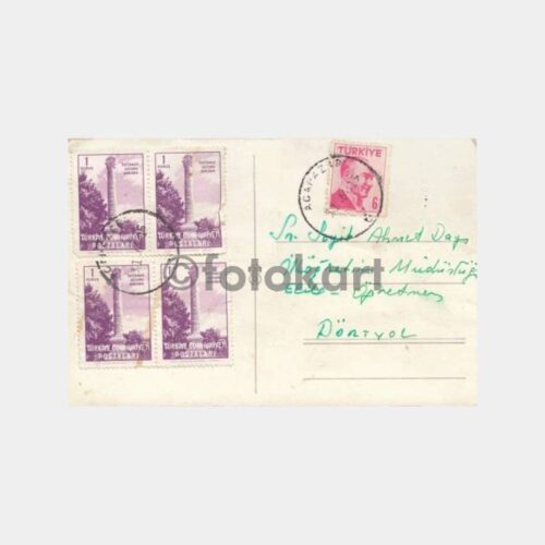 1961 Adapazarı Posta Damgalı Çocuk Konulu Kart - Görsel 2
