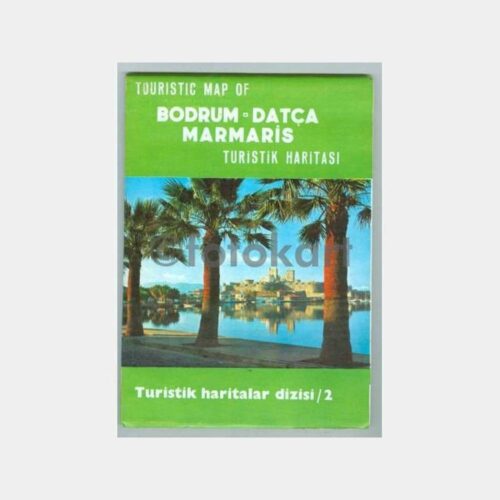 1980 Bodrum Datça Marmaris Haritası