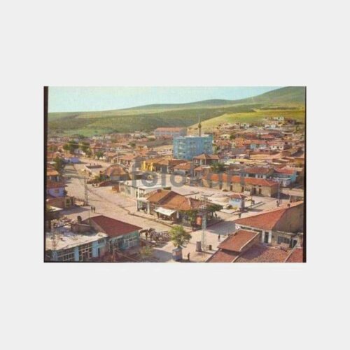 Afyon Emirdağ Şehir Merkezi Görünüş Kartpostal