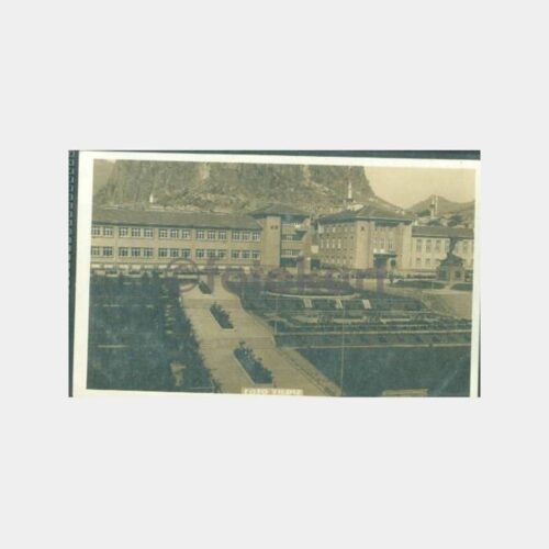 1944 Afyon Belediye Kız Enstitüsü Kartpostal