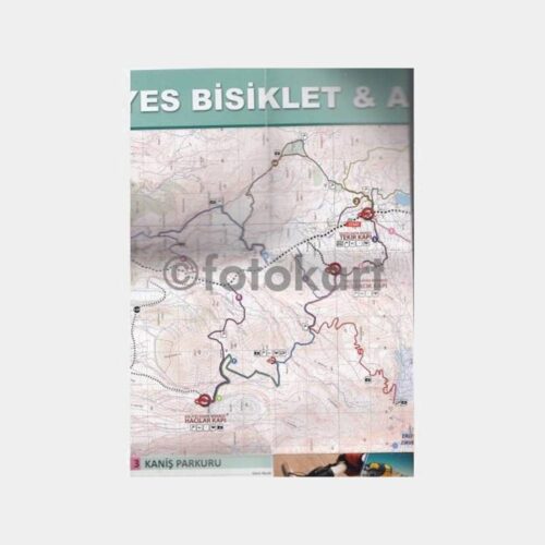 Kayseri Erciyes Bisiklet Parkurları Haritası