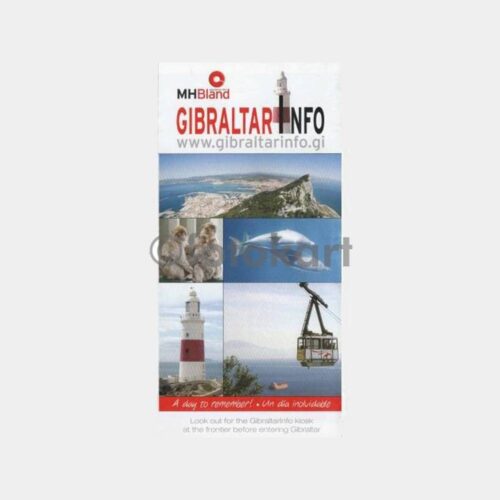 Cebelitarık Gibraltar Broşür Haritası