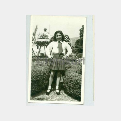 1974 Hereke Atatürk Heykeli Öğrenci Fotoğraf