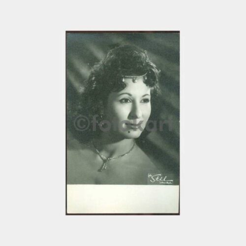 1960 Türk Sineması Hümaşah Hiçan Kartpostal