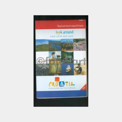 Hırvatistan Turistik Haritası