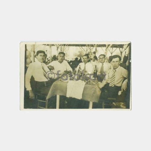 1935 İzmir Yemek Kültürü Konulu Fotoğraf