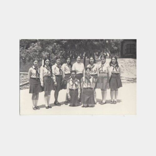 1975 Çamlıca Kız Lisesi İzcilik Konulu Fotoğraf