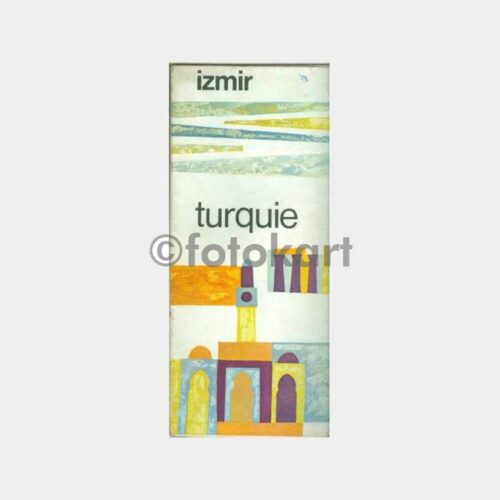 1970 İzmir Turistik Haritası