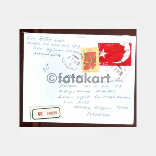 1999 Kemalpaşa Bağyurdu Posta Damgalı Zarf