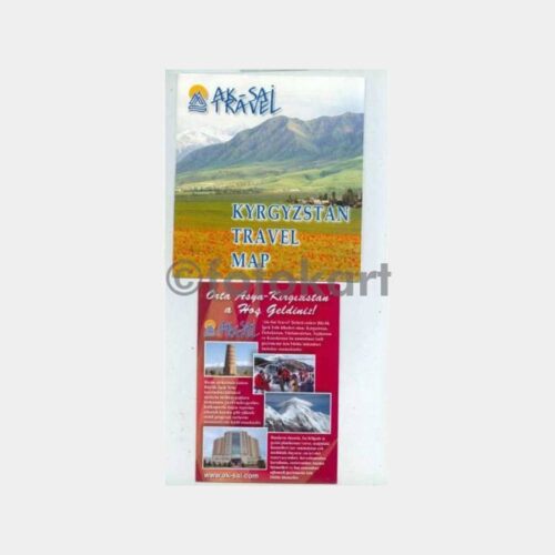 Kırgızistan Turistik Haritası