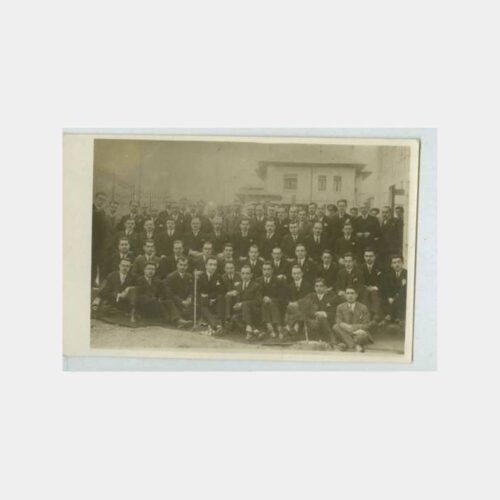 1930 Ankara İnönü-Özalp Okul Ziyaret Fotoğraf