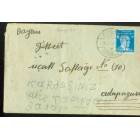1937 Pangaltı Posta Damgalı Zarf