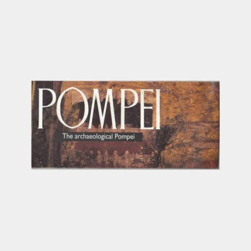 İtalya Pompei Konulu Harita Broşürü