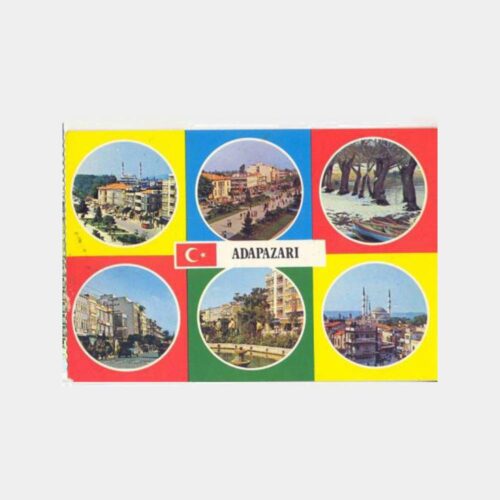 Adapazarı Muhtelif 6 Görünüş Kartpostal