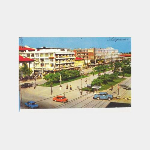 1980 Adapazarı Genel Görünüş Kartpostal