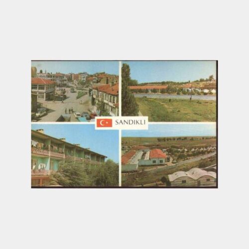 Afyon Sandıklı 4 Görünüş Kartpostal