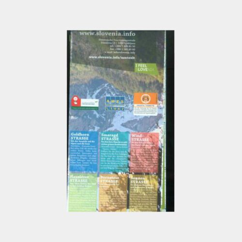 Slovenya Turistik Haritası