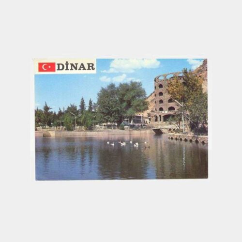 Afyon Dinar Suçıkan Parkı Görünüş Kartpostal