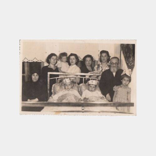 1954 Adapazarı Sünnet Çocukları Ailesi Fotoğraf