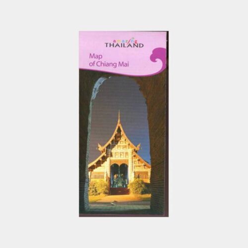 2010 Tayland Chiang Mai Turistik Haritası