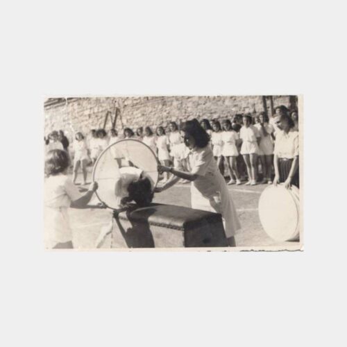 1975 Çamlıca Kız Lisesi Spor Bayramı Tören Fotoğraf