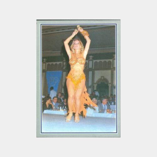 1996 Türk Dansözleri Konulu Kartpostal