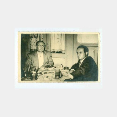 1953 Beyoğlu Yemek Kültürü Konulu Fotoğraf