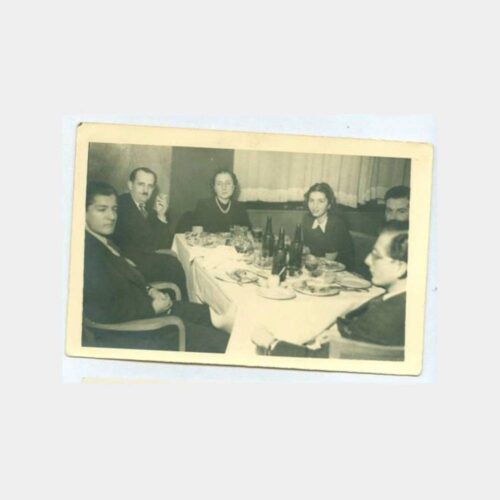1949 Yemek Kültürü Aile Görünüş Fotoğraf