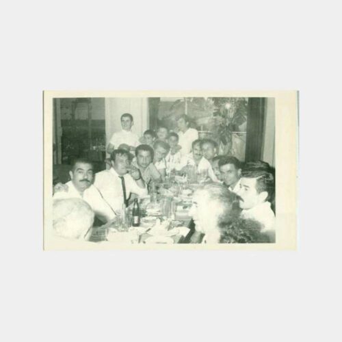 1974 Hereke Foto Aile Yemek Konulu Fotoğraf