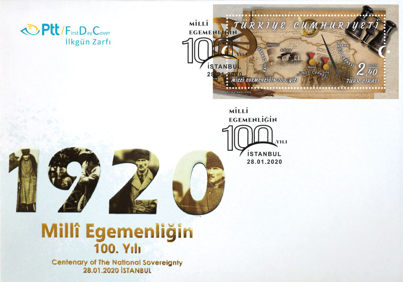 PTT Milli Egemenlik FDC