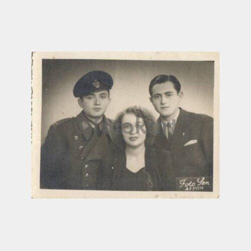 1950 Afyon Foto Şen Aile Fotoğraf