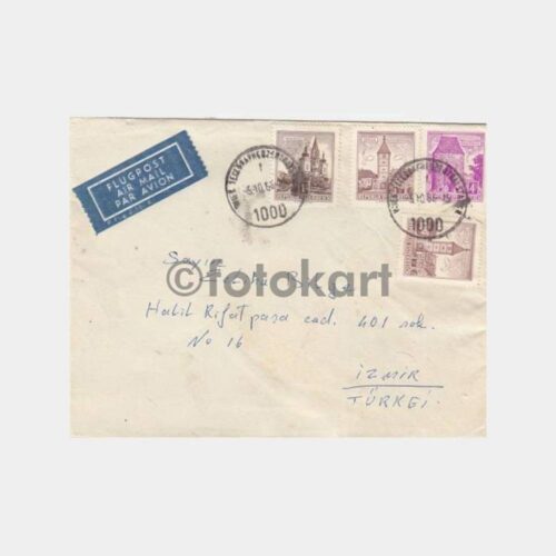 1997 Avusturya Posta Damgalı Zarf