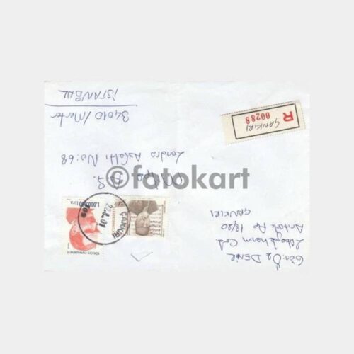 Çankırı Posta Damgalı Zarf