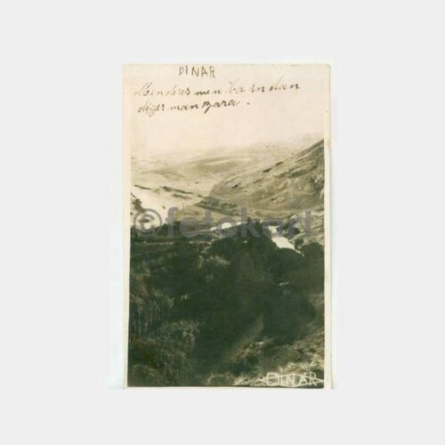 1929 Afyon Dinar Görünüş Kartpostal - Menderes
